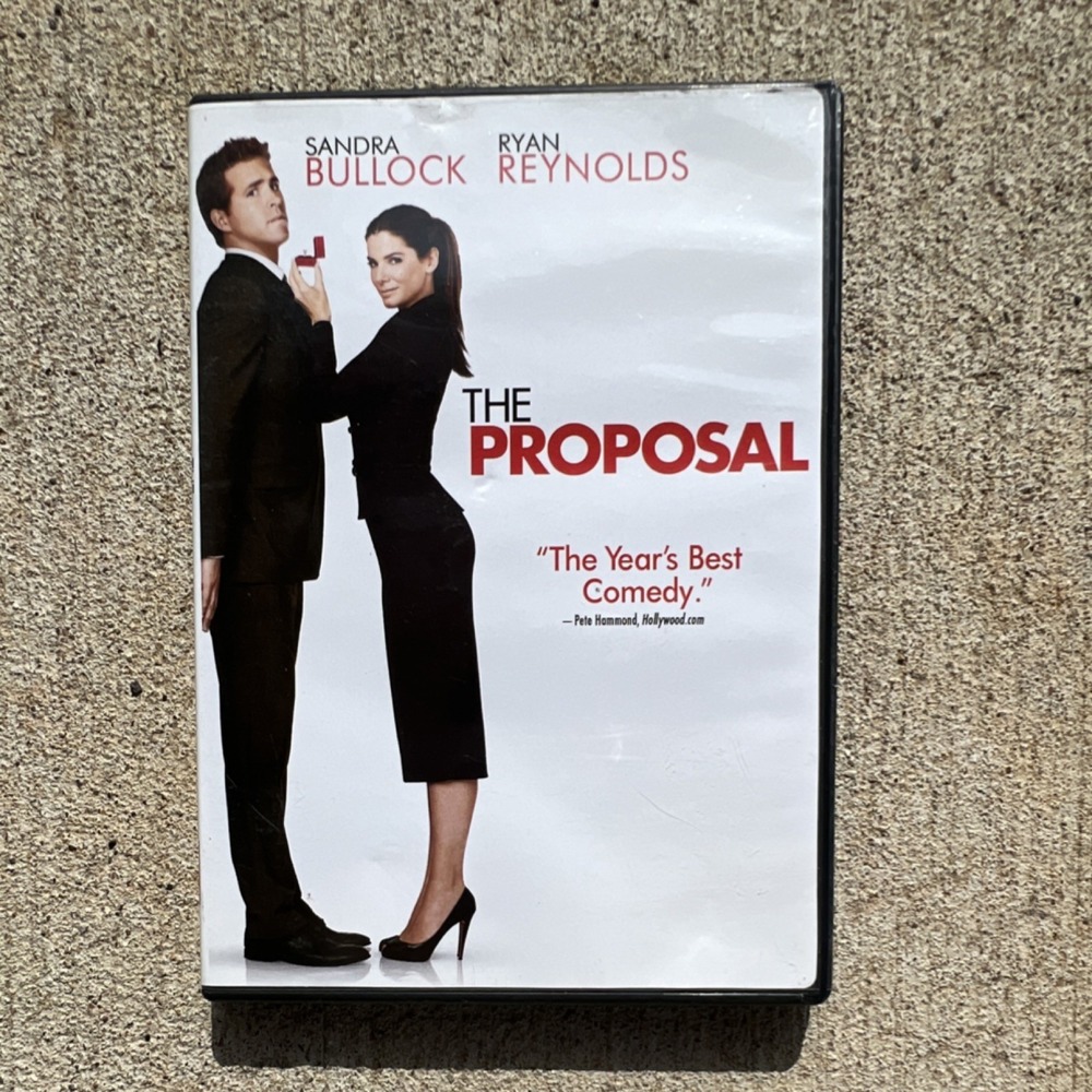 Mint The Proposal DVD Sandra Bullock Ryan Reynolds Comedy Widescreen Commentary‎